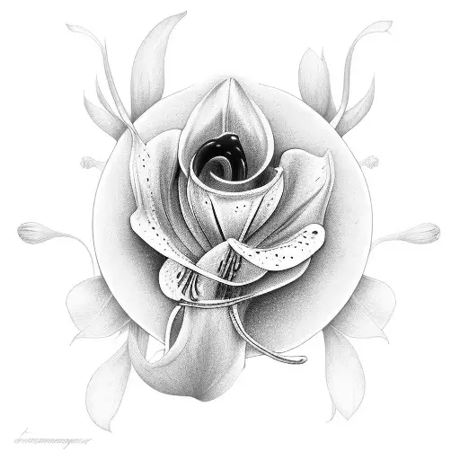 Tattoo by Joe from Kings Ink  Tiger lily tattoos Calla lily tattoos  Carnation tattoo