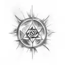 a tattoo that symbolizes the 4 elements of nature (water, air, fire, earth) tattoo design idea