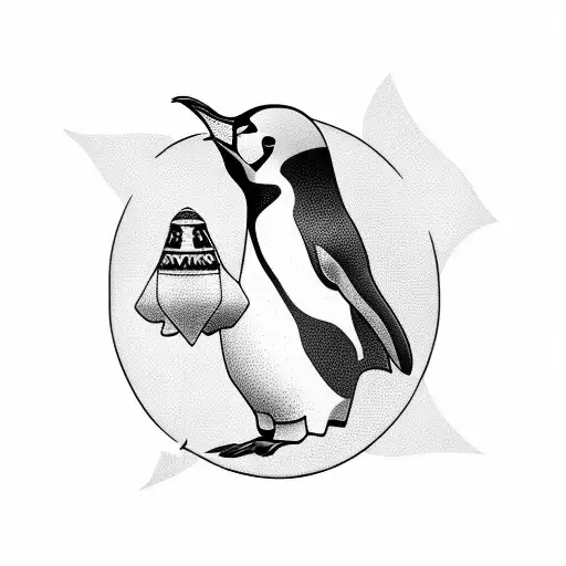 Penguin Tattoo Stock Illustrations – 678 Penguin Tattoo Stock  Illustrations, Vectors & Clipart - Dreamstime