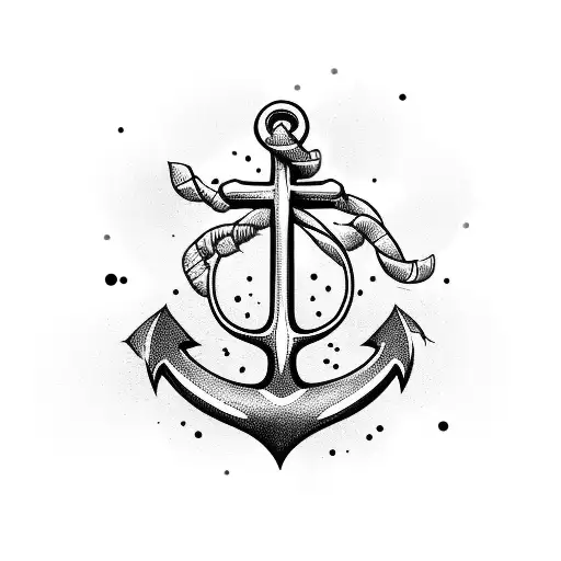 Combine an anchor, heart, with the word daddy tattoo design idea