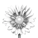 stethoscope wrapped up in Gerber daisies  tattoo design idea