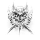 Anjo do jogo diablo 3 tattoo design idea