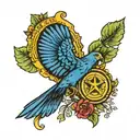 club America with name Nichole   tattoo design idea