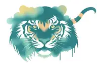 Pectoral Tiger Inspired tatoo tattoo design idea