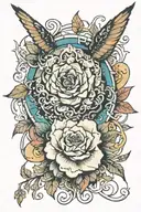 the will to extend one's self for the purposes of nurturing my own or another's spiritual growth tattoo design idea