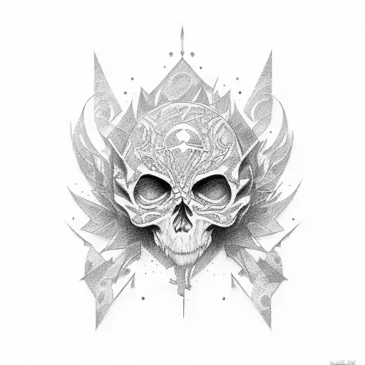 Nombre de Manuel en dark lettering tattoo design idea