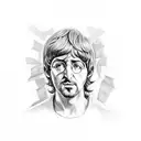 beatles tattoo design idea