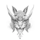 Brujula sin rumbo tattoo design idea