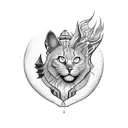 Brujula sin rumbo tattoo design idea