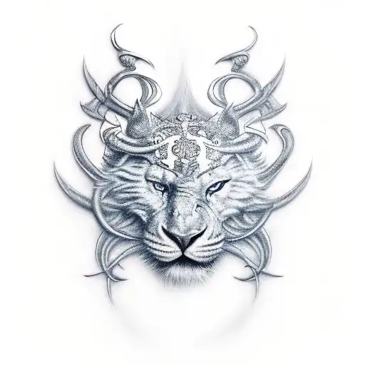 Sin of Pride tattoo design idea