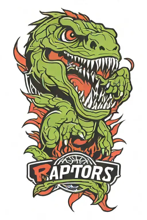 Toronto raptors sleeve tattoo tattoo design idea