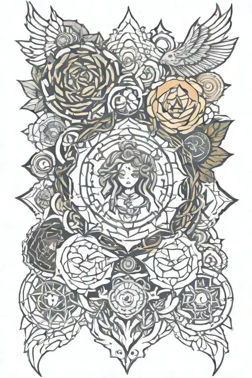 Chakra tattoo design idea