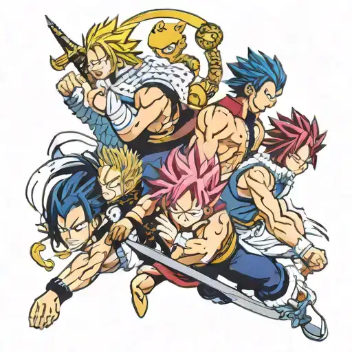 Fairy tail  tattoo design idea