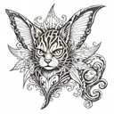 Fairy tail  tattoo design idea
