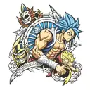 Fairy tail  tattoo design idea