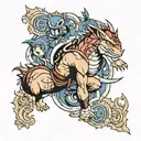 Fairy tail  tattoo design idea