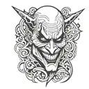 joker tattoo design idea