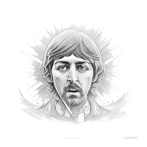 the Beatles tattoo design idea