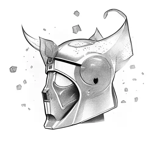 super hero  tattoo design idea