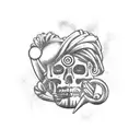 taíno tattoo design idea