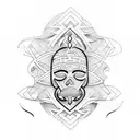 taíno tattoo design idea