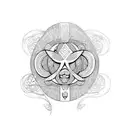 taíno tattoo design idea