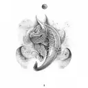 kati and saul tattoo design idea