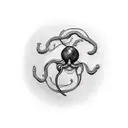 kidney bean tattoo design idea