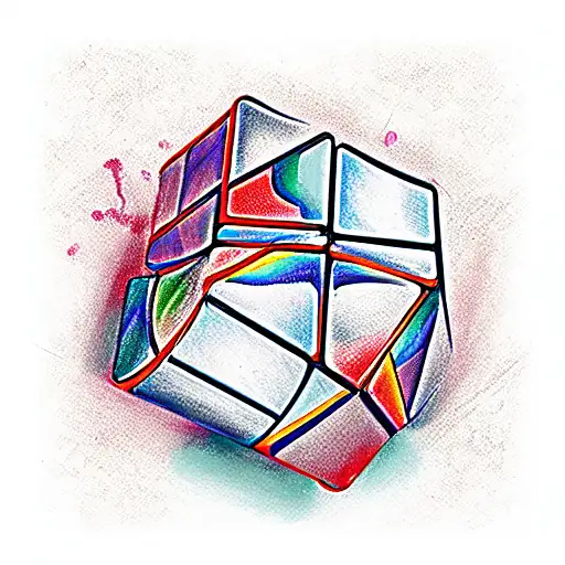 rubik dota 2 2500 games played in color tattoo design idea