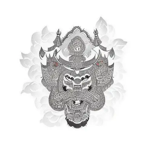 Hmong  tattoo design idea