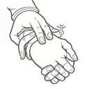 The world with hands and arms bows down to money tattoo design idea
