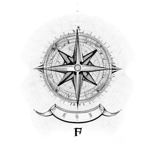 map with highlights for countries argentina, chile, uruguay, peru with a compass and a motorcycle f800 gs tattoo design idea