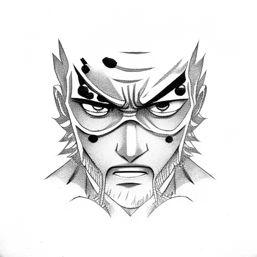 roronoa zoro tattoo design idea