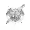 Invent Animate logo band tattoo design idea