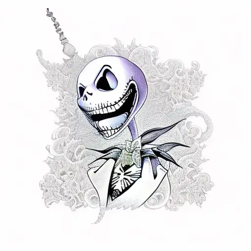 Jack Skellington tattoo design idea
