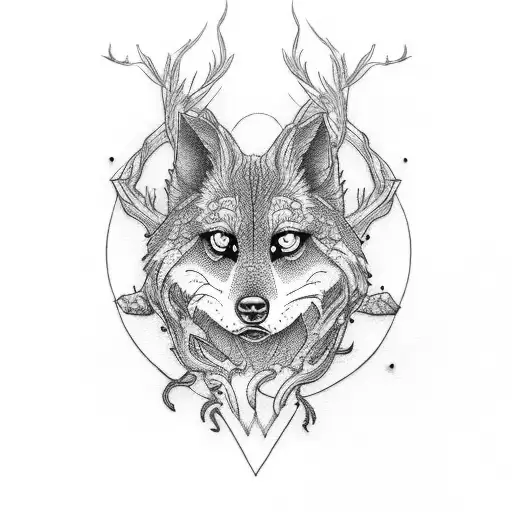 wald wiesen mtb tattoo design idea