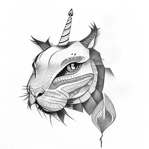 birthday tattoo design idea