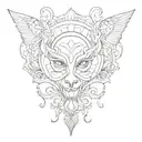 good luck tattoo design idea