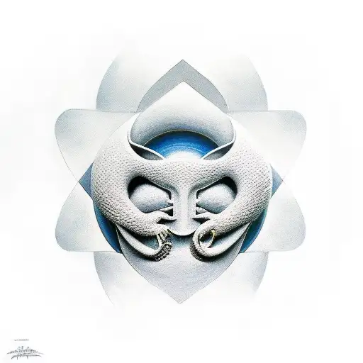 symbolism of sacrifice tattoo design idea