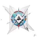 symbolism of sacrifice tattoo design idea