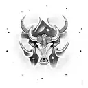 taurus tattoo design idea