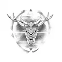 taurus tattoo design idea