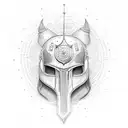 the crusader tattoo design idea