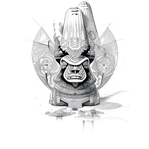 totem tattoo design idea