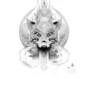 totem tattoo design idea