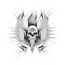 victory tattoo design idea