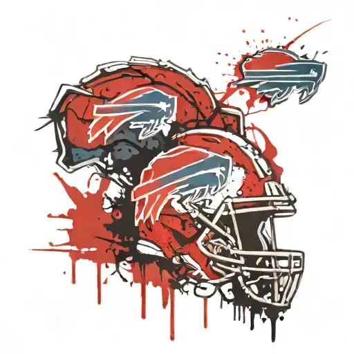 Buffalo bills forming tattoo design idea