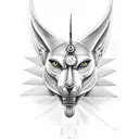 Anubis tattoo design idea