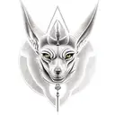 Anubis tattoo design idea