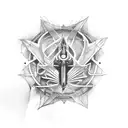 símbolos do led zeppelin  tattoo design idea